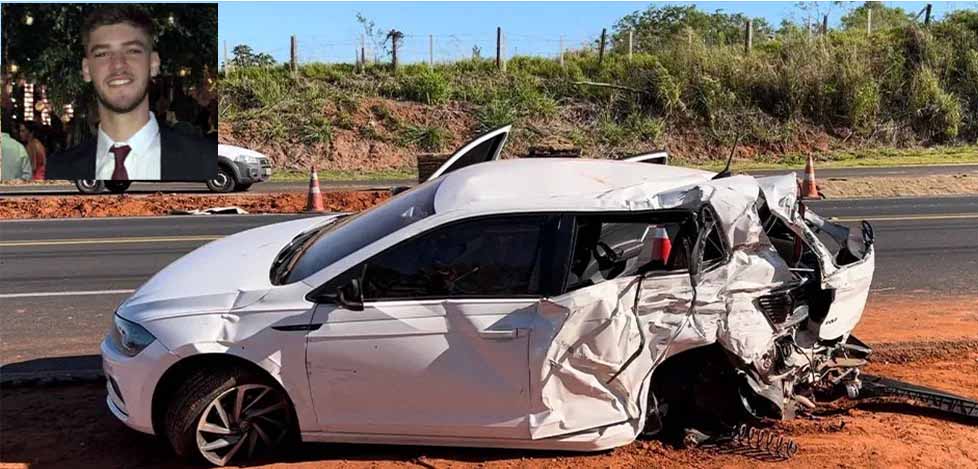 Corpo de jovem que morreu em acidente enquanto voltava de formatura é velado em Rio Preto