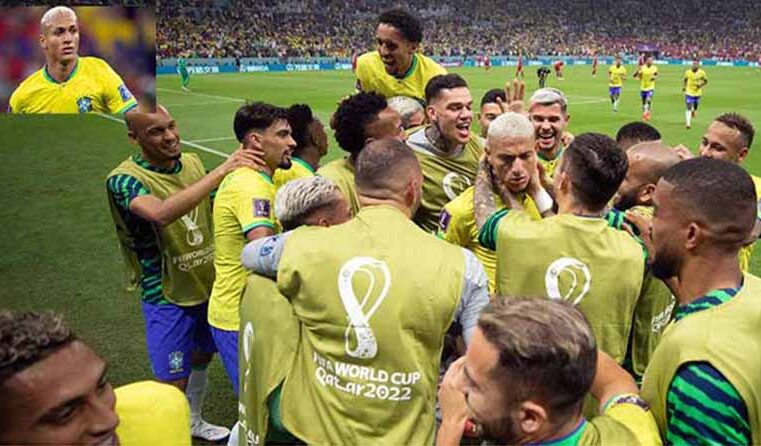 Richarlison brilha com a camisa 9 e Brasil vence a Sérvia na estreia