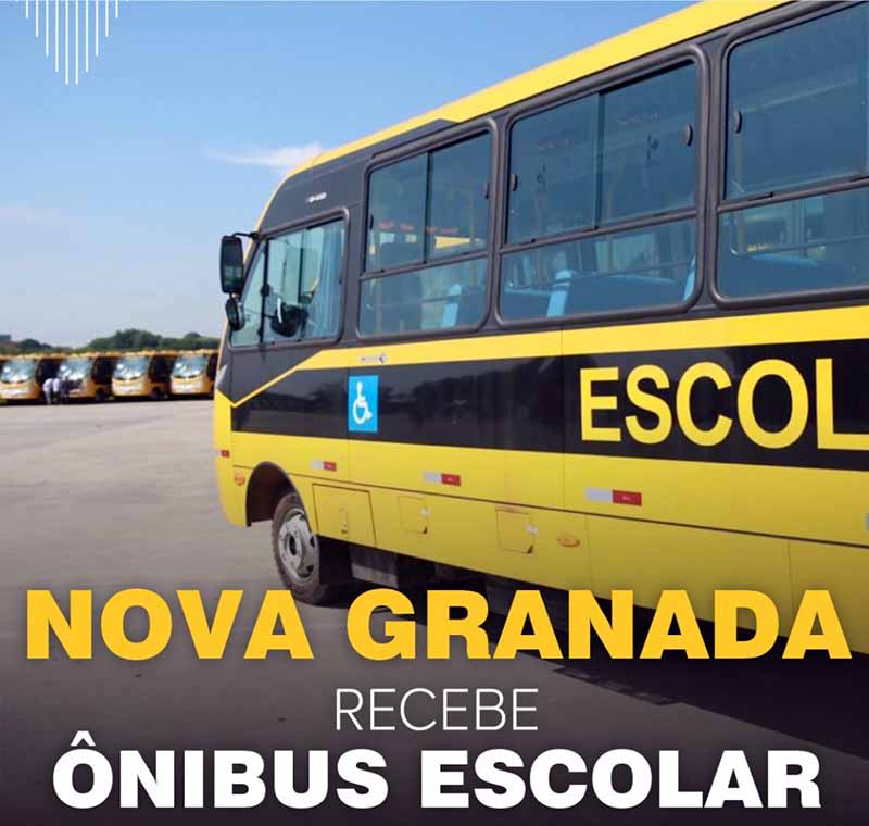 Nova Granada ganha mais um ônibus para estudantes