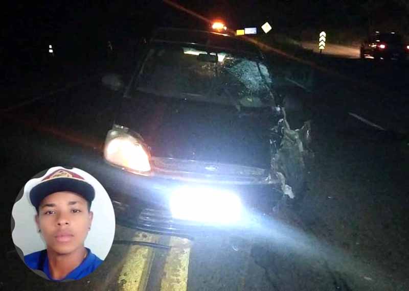 Motociclista de Icém morre em acidente na BR 153 em pleno dia de Natal