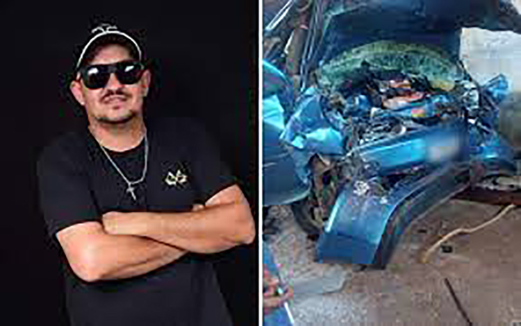 Jovem e com uma carreira pela frente, cantor sertanejo falece aos 33 anos vítima de acidente de carro