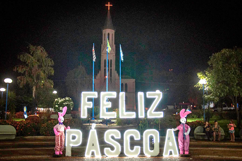 Granadenses recebem a Páscoa com muita alegria