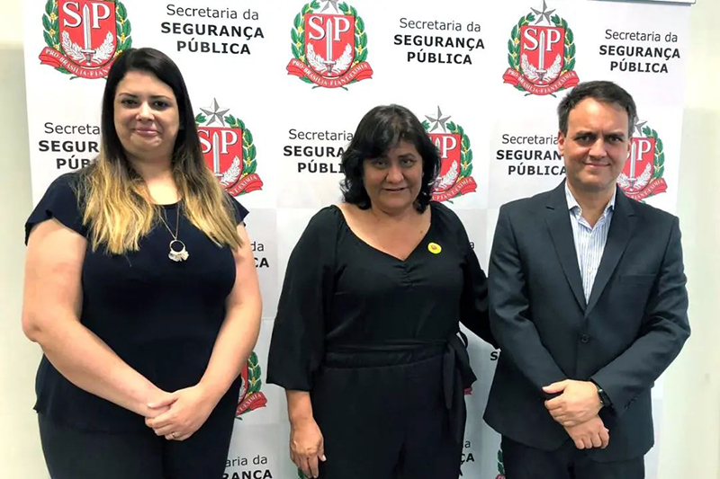 Dra Tânia visita SSP-SP