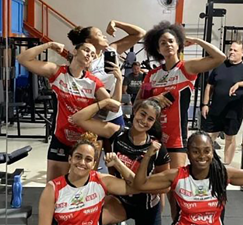 Meninas do vôlei de Rio Preto se preparam para 2023