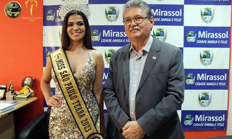 A mirassolênse, Iasmin Evangelista é eleita Miss SP Terra 2023