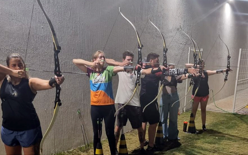 Academia traz aulas de arco e flecha para Rio Preto