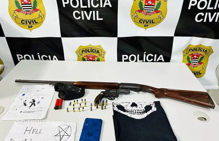 Adolescente é apreendida ao ser flagrada com armas e conteúdos nazistas em Auriflama