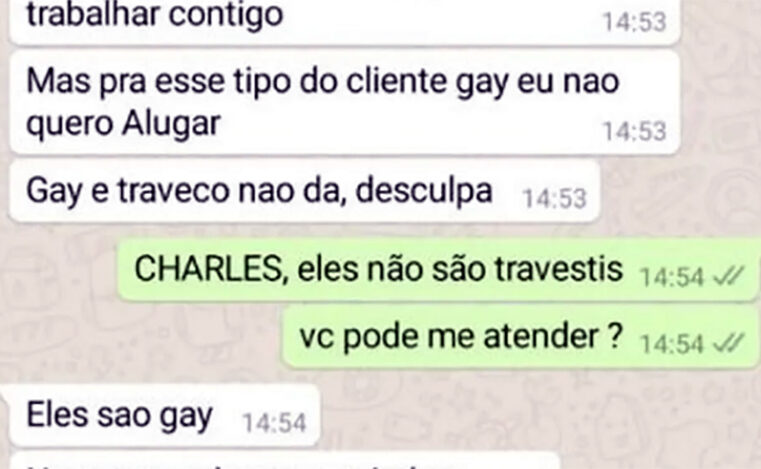 Dono de imóvel é condenado por recusar aluguel a gays: ‘Não posso alugar para viados’