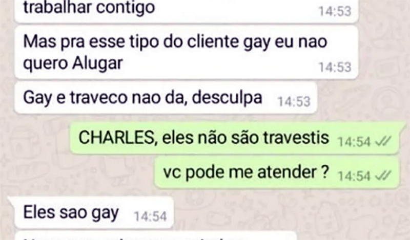 Dono de imóvel é condenado por recusar aluguel a gays: ‘Não posso alugar para viados’