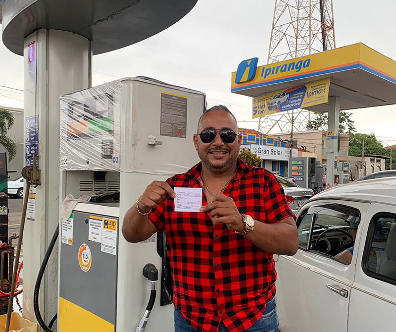 Auto-Posto Irmãos Basso faz premiação do Dia dos Pais