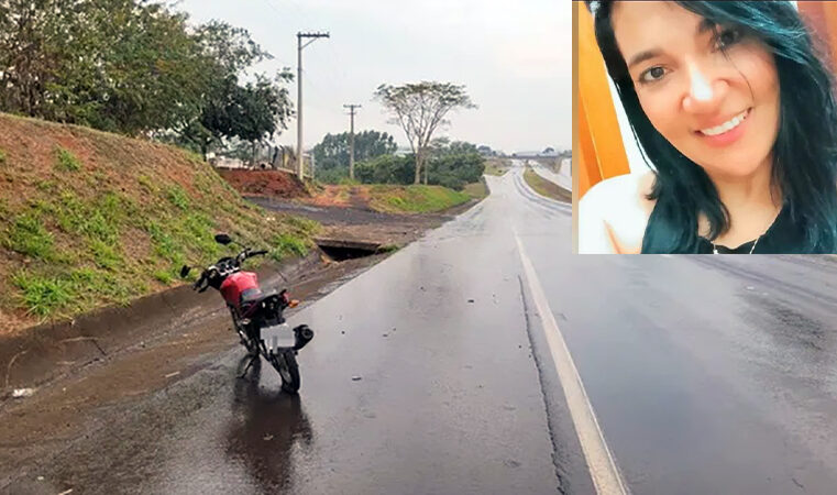 Casal de moto é atropelado e mulher morre alvejada por tiros do atropelador