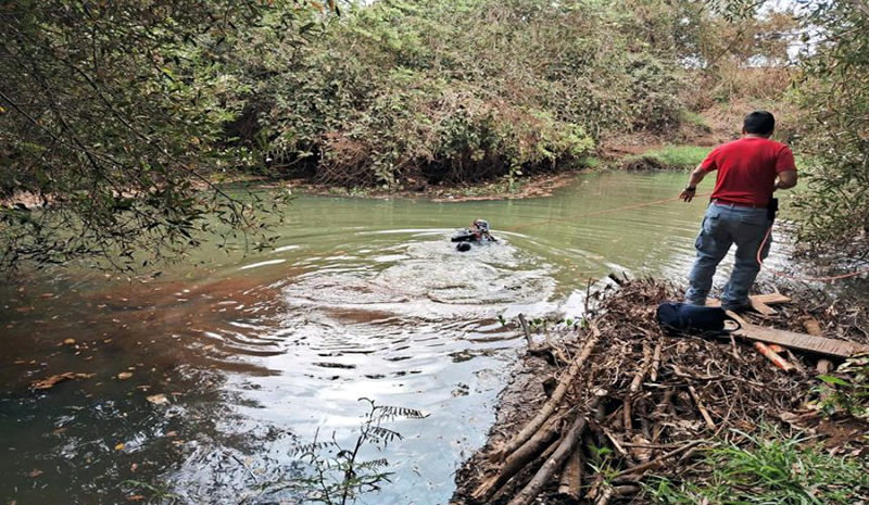 Pescador cai nas águas do Rio Cachoeirinha e morre afogado