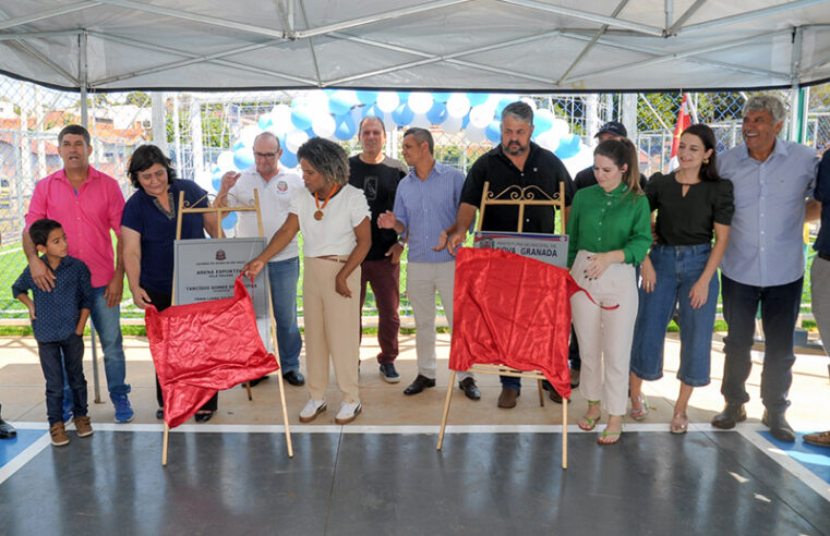 Prefeitura inaugura Areninha de Esportes da Vila Pavani