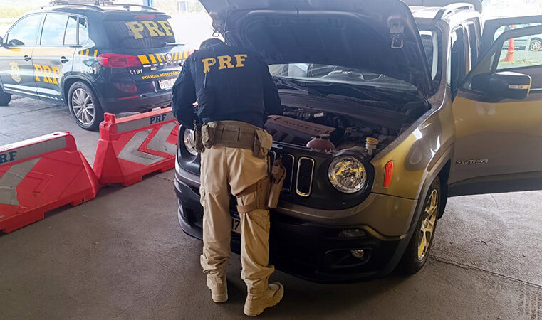 PRF apreende Jeep Renegade furtado