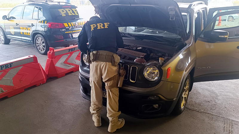 PRF apreende Jeep Renegade furtado