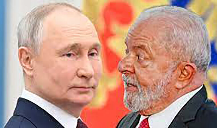 Lula garante que Putin não será preso no Brasil, mesmo com mandado de prisão