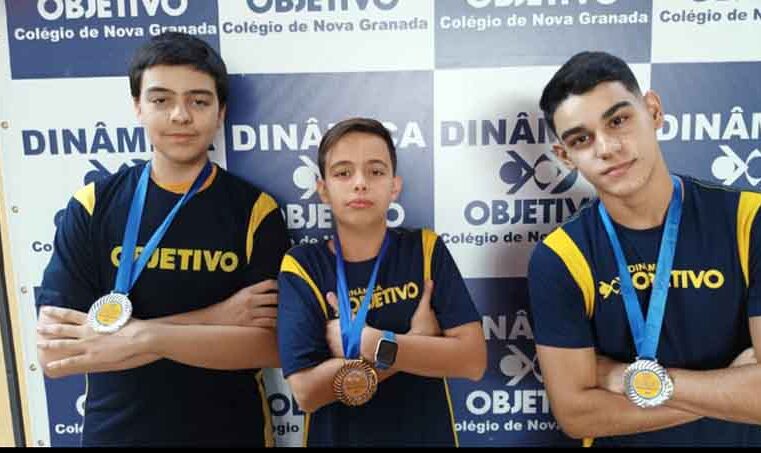 Alunos do Objetivo de Nova Granada são destaques nas Olimpíada Regional de Matemática