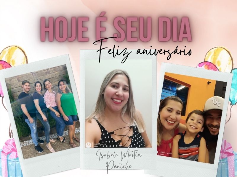 HOJE 27-10 Isabele Martin Paniche FESTEJA MAIS UM ANO DE VIDA