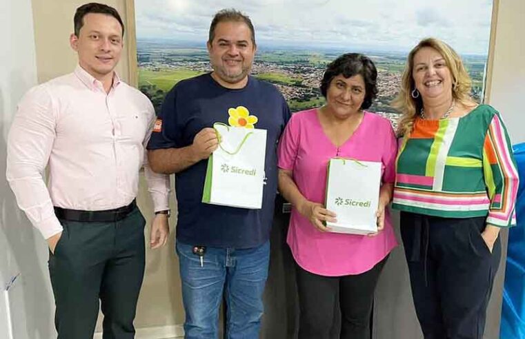 Representantes do Banco Sicred visitam Nova Granada com prováveis propostas