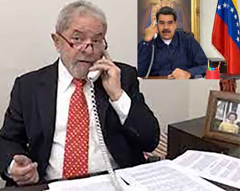 Lula e Maduro conversam sobre eleições na Venezuela e propostas para pagamento da dívida com Brasil