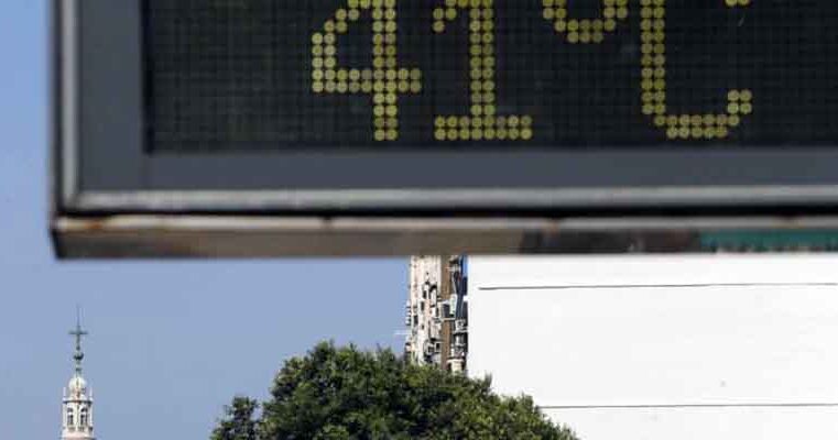 Calor registra a 3ª onda do ano