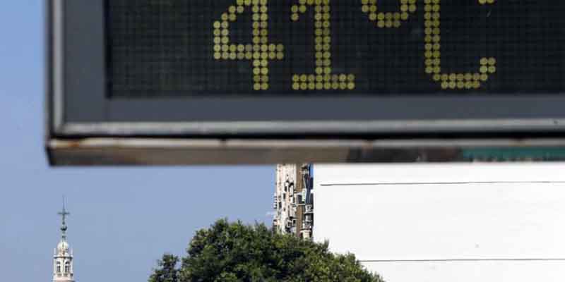 Calor registra a 3ª onda do ano