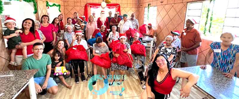 Casa dos Idosos faz uma grande festa de Natal