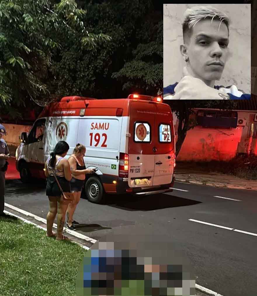 Jovem cai da moto na avenida Bady Bassit e morre na ambulância