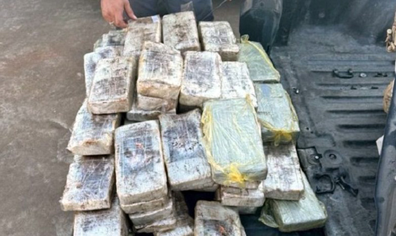 Homem é preso com quase 100 Kg de cocaína