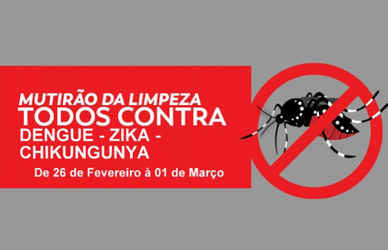 Nova Granada declara guerra contra dengue, zika e chikunguya