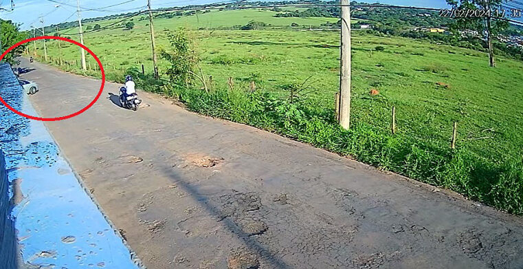 Câmera mostra como foi homicídio de homem que saía do trabalho em Rio Preto