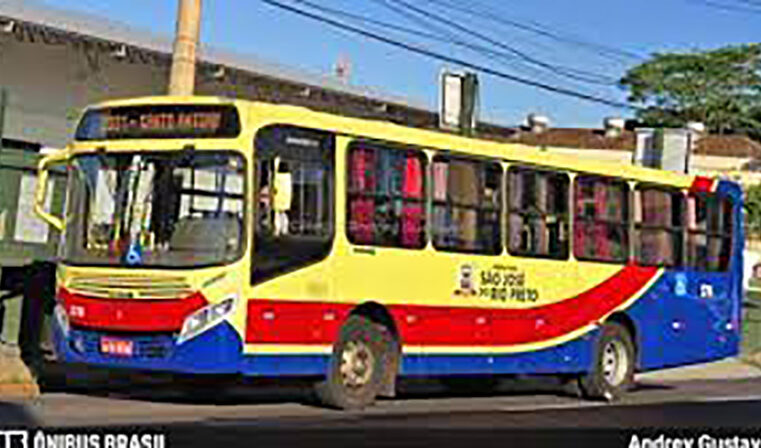 Homem quebra vidro de ônibus e arranca mulher de dentro à força