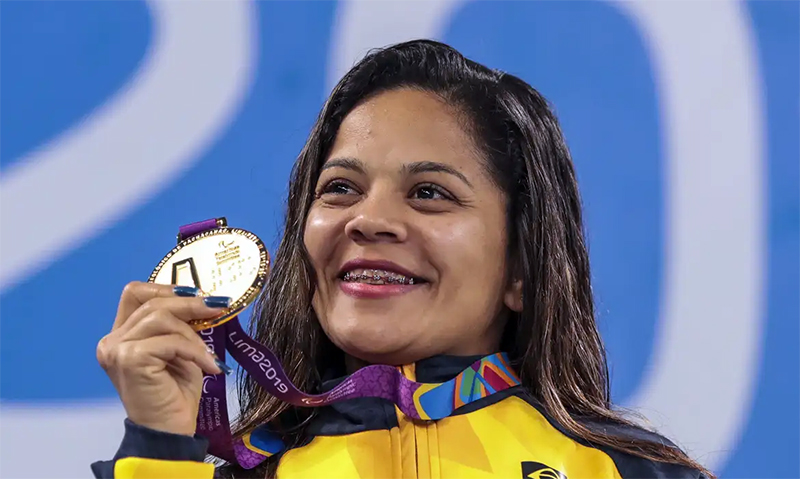 Morre aos 37 anos, nadadora Joana Neves, multimedalhista paralímpica