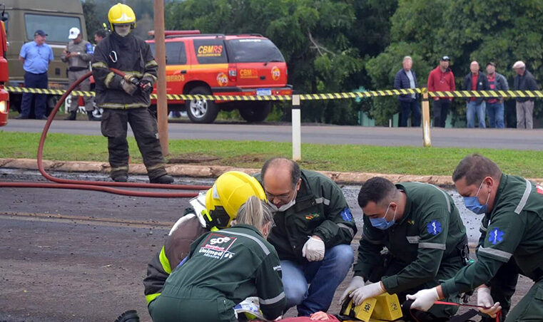 Pecuarista sente mal súbito, cai da moto e morre durante atendimento