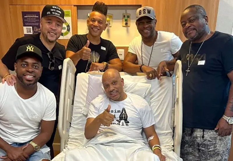 Vocalista do Molejo, Anderson Leonardo, está estável e deixa UTI após internação