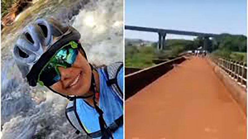 Ciclista se desequilibra e morre ao cair de ponte desativada