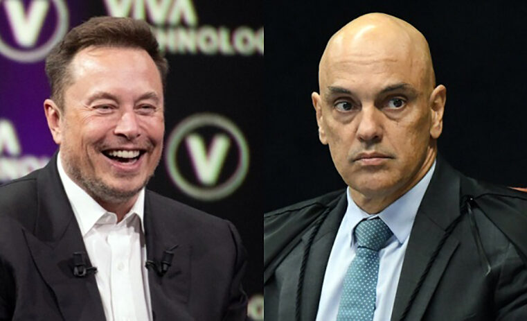 Elon Musk acusa Alexandre de Moraes de interferir nas eleições brasileiras