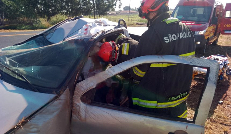 Grave acidente na Rodovia Assis Chateaubriand deixa homem ferido