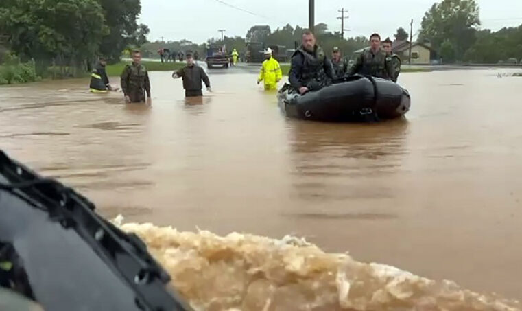 Mais de 100mm de chuvas e risco de novo ciclone no Rio Grande Do Sul