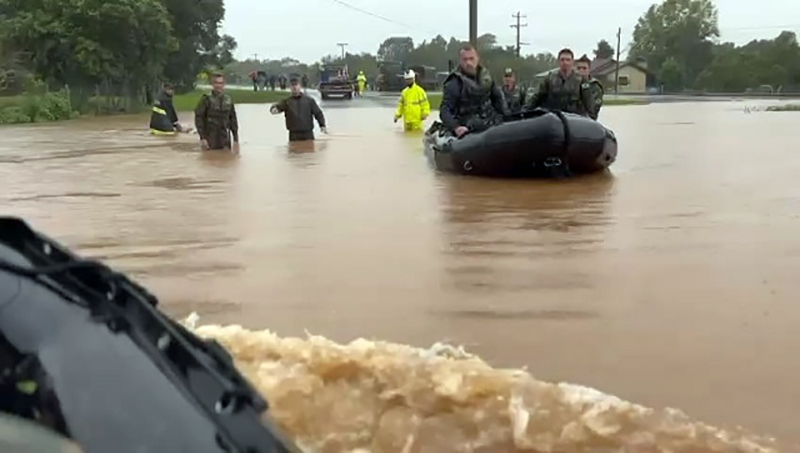 Mais de 100mm de chuvas e risco de novo ciclone no Rio Grande Do Sul