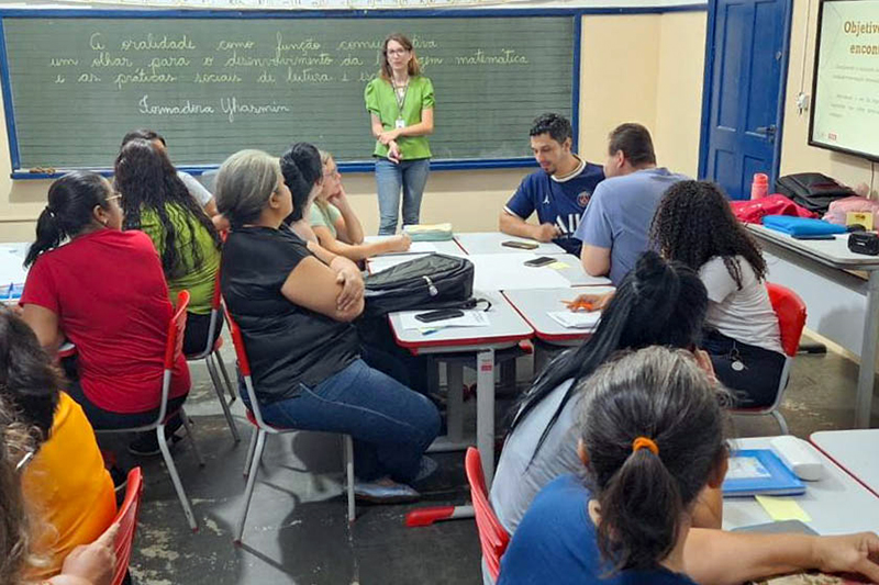 ‘Alfabetização Responsável’ foi a formação organizada pelo Sesi na Escola Adalgisa