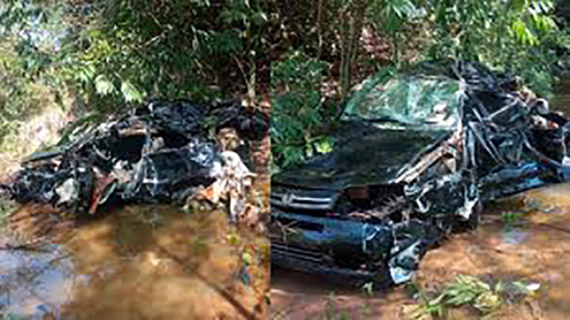 Motorista morre após bater carro e cair de ponte em Jales