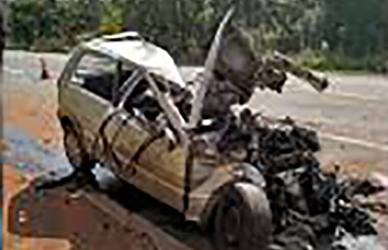 Idoso morre em acidente após bater veículo contra caminhão na SP-310