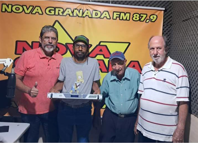 Rádio 87.9 FM está com som de melhor qualidade para Nova Granada e região