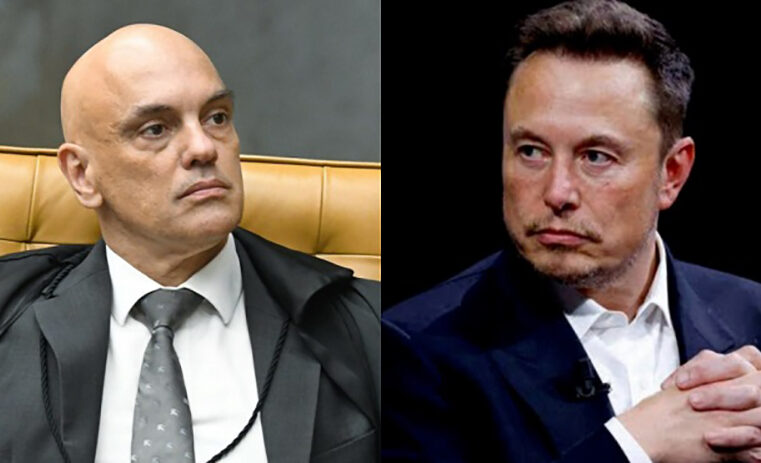 Elon Musk volta a criticar Alexandre de Moraes