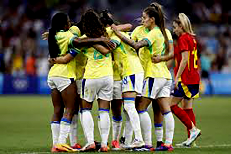 As meninas do futebol do Brasil estão na final em Paris