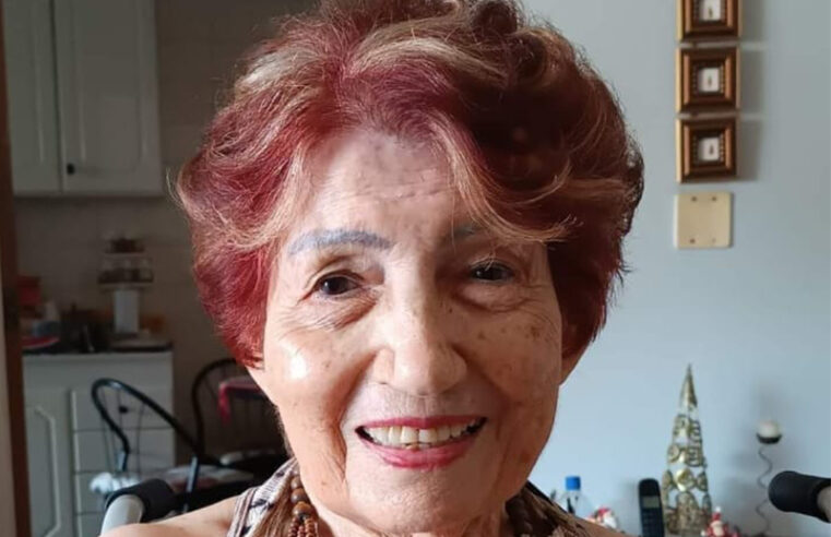 Professora Célinha faleceu neste sábado aos 84 anos