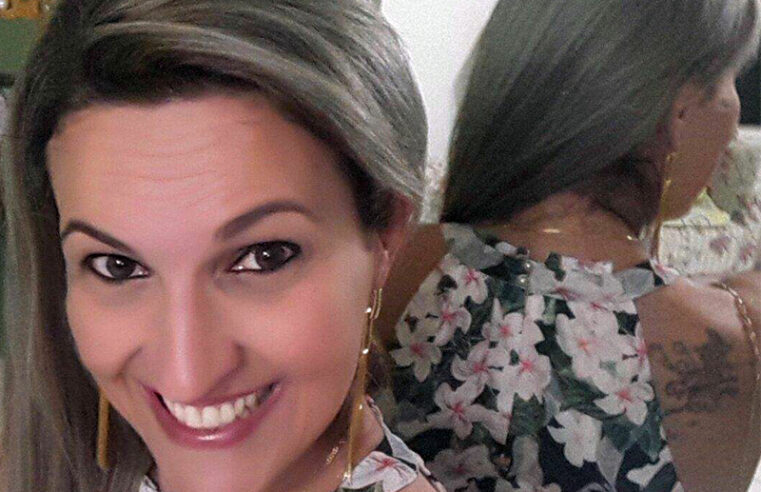 Luciana colhendo mais uma semente no jardim da vida!!!