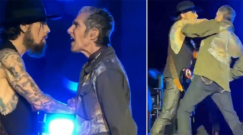 Esposa de Perry Farrell revela o motivo da briga durante show do Jane’s Addiction