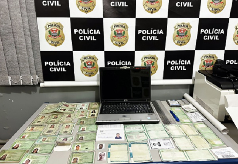 Polícia Civil estoura ‘fábrica’ de documentos falsos em Bady Bassitt